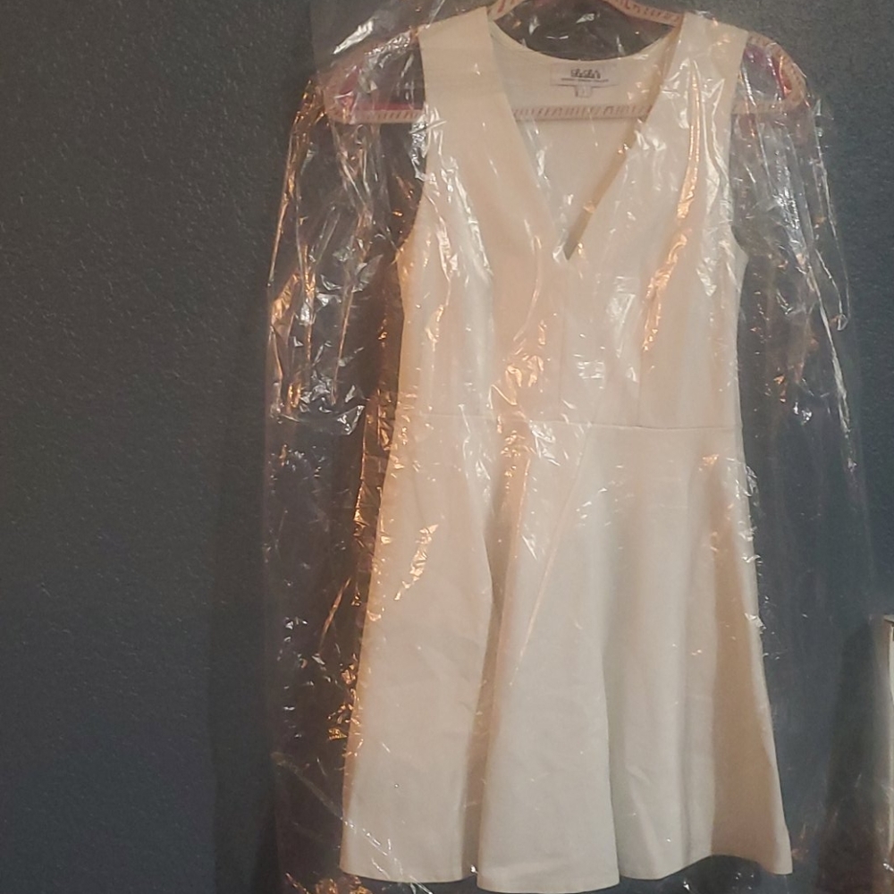 Lulu's white skater dress